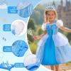 imageMeland Princess Dress Up for Girls Light up Halloween Costume for Toddler Girls 310 Year Old