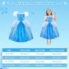 imageMeland Princess Dress Up for Girls Light up Halloween Costume for Toddler Girls 310 Year Old