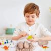 imageDino Eggs Dig Kit  Easter Dinosaur Kit  Dinosaur Excavation Kit Break Open 12 Dinosaur Fossil Eggs  Archaeology Science Craft Toy Gifts for Boys Kids Birthday Christmas