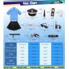 imageMeland Police Officer Costume for Girls  Halloween Dress Up for Girl Age 312 Role Play Outfit for Halloween Career Day