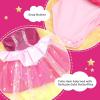 imageMeland Baby Princess Costume  Baby Girl Halloween Costumes for Infant Girls 6 Month3T Princess Dress for Toddler Dress UpPink