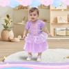 imageMeland Baby Princess Costume  Baby Girl Halloween Costumes for Infant Girls 6 Month3T Princess Dress for Toddler Dress UpPurple 1