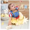 imageMeland Baby Princess Costume  Baby Girl Halloween Costumes for Infant Girls 6 Month3T Princess Dress for Toddler Dress UpYellow