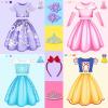imageMeland Princess Dress Up  Princess Dresses for Girls with Princess Toys Dress Up Clothes for Little Girls Pretend PlayClassic