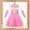 imageMeland Princess Dress Up  Princess Dresses for Girls with Princess Toys Dress Up Clothes for Little Girls Pretend PlayClassic