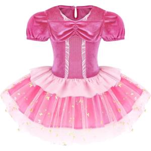 imageMeland Baby Princess Costume  Baby Girl Halloween Costumes for Infant Girls 6 Month3T Princess Dress for Toddler Dress UpPink