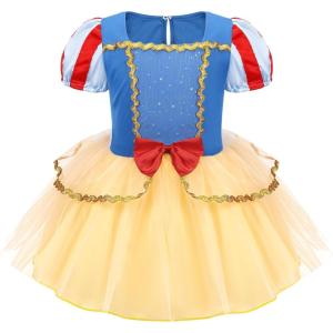 imageMeland Baby Princess Costume  Baby Girl Halloween Costumes for Infant Girls 6 Month3T Princess Dress for Toddler Dress UpYellow