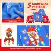 imageMeland Kids Ugly Christmas Sweater  Light Up Funny Holiday Pullover  Cute Xmas Sweater for Boys ampamp Girls Age 516 Year OldBlue Rocket Reindeer