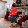imageMeland Kids Ugly Christmas Sweater  Light Up Funny Holiday Pullover  Cute Xmas Sweater for Boys ampamp Girls Age 516 Year OldRed Corgi