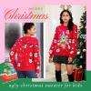 imageMeland Kids Ugly Christmas Sweater  Light Up Funny Holiday Pullover  Cute Xmas Sweater for Boys ampamp Girls Age 516 Year OldRed Golden Retriever