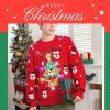 imageMeland Kids Ugly Christmas Sweater  Light Up Funny Holiday Pullover  Cute Xmas Sweater for Boys ampamp Girls Age 516 Year OldRed Golden Retriever