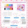 image:imageMeland Princess Fuse Beads Craft Kit for Girls 5mm Beads Set with Pegboards amp Accessories Creative DIY Art Toy for Kids Ages 512 Perfect Birthday or Christmas Gift for Little Princesses4800 pcs without Iron