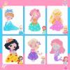 image:imageMeland Princess Fuse Beads Craft Kit for Girls 5mm Beads Set with Pegboards amp Accessories Creative DIY Art Toy for Kids Ages 512 Perfect Birthday or Christmas Gift for Little Princesses4800 pcs without Iron