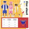 image:imageMeland Kindergarten Graduation Cap and Gown Preschool Graduation Outfit with 2026 amp 2027 Tassels SashBadge for Kid ToddlerBlue