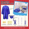 image:imageMeland Kindergarten Graduation Cap and Gown Preschool Graduation Outfit with 2026 amp 2027 Tassels SashBadge for Kid ToddlerBlue