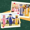 image:imageMeland Kindergarten Graduation Cap and Gown Preschool Graduation Outfit with 2026 amp 2027 Tassels SashBadge for Kid ToddlerGold