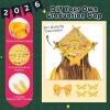 image:imageMeland Kindergarten Graduation Cap and Gown Preschool Graduation Outfit with 2026 amp 2027 Tassels SashBadge for Kid ToddlerGold