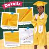 image:imageMeland Kindergarten Graduation Cap and Gown Preschool Graduation Outfit with 2026 amp 2027 Tassels SashBadge for Kid ToddlerGold