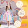 image:imageMeland Princess Dress Up for Girls 38 11Pcs Mermaid Cape with Crown Dress Up Clothes Birthday Gift Toys for Girls ToddlersColorful