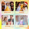 image:imageMeland Princess Dress Up for Girls 38 11Pcs Mermaid Cape with Crown Dress Up Clothes Birthday Gift Toys for Girls ToddlersColorful