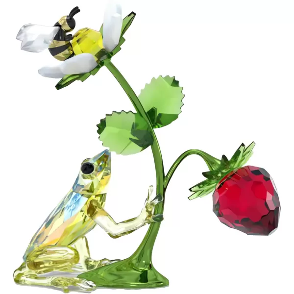 Swarovski Idyllia Frog Bee and StrawberryBee  Frog  Strawberry