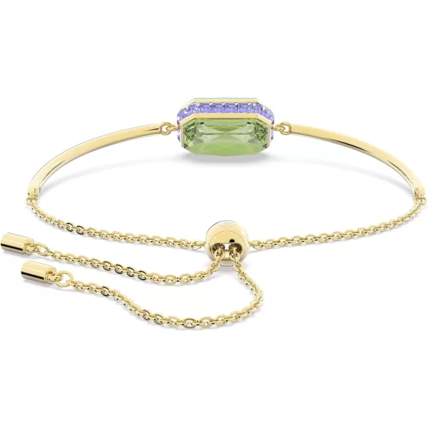 Swarovski Orbita bracelet Octagon cut crystalBlue and Green