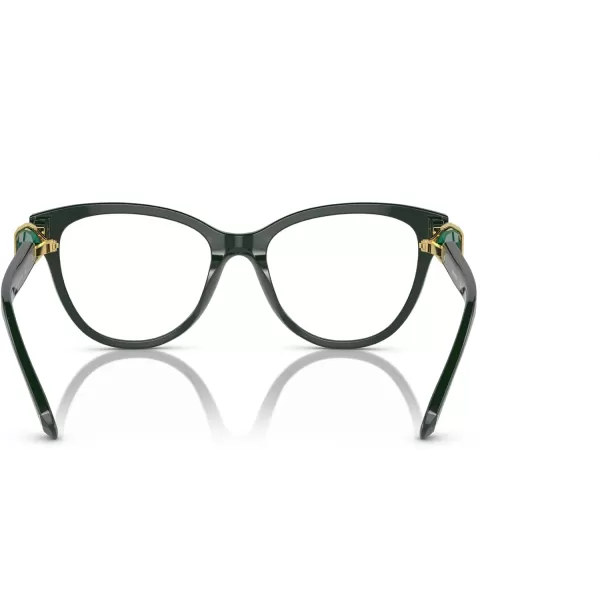 Swarovski Womens Sk2004f Low Bridge Fit Round Prescription Eyewear FramesDark GreenDemo Lens