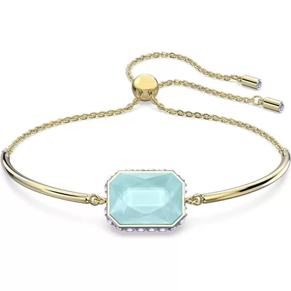 Swarovski Orbita bracelet Octagon cut crystalBlue and Green