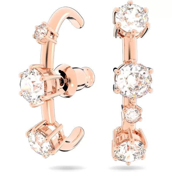 SWAROVSKI Constella Earrings Collection Rhodium Finished SettingRose Gold Tone