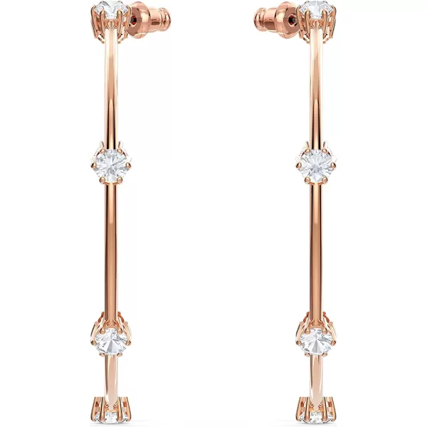 SWAROVSKI Constella Hoop Earrings CollectionRose Gold Tone