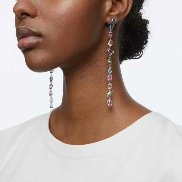 SWAROVSKI Gema drop Brass earringsNEW Multicolored Drop Earrings