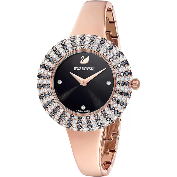 Swarovski Crystal Watch Collection Blue Crystals Black Crystals Clear CrystalsCrystal Rose