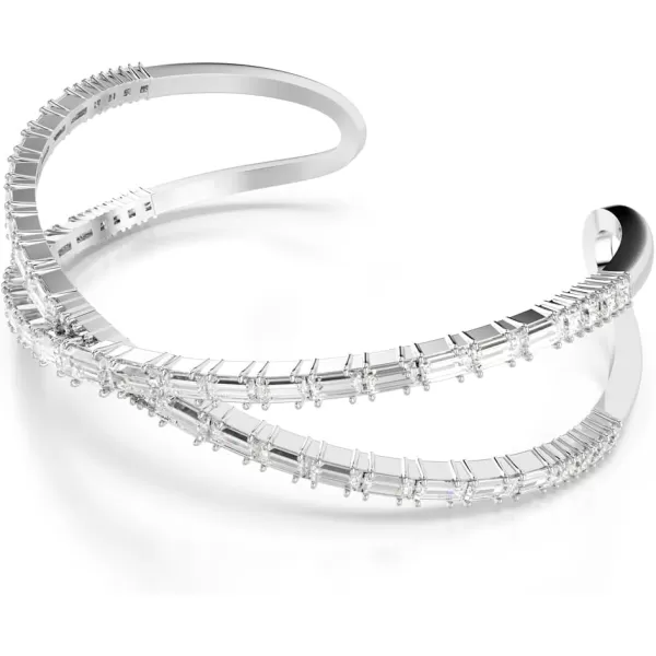 Swarovski Hyperbola Cuff Infinity Clear Rhodium FinishedSwarovski Hyperbola Cuff Infinity Clear Rhodium Finished