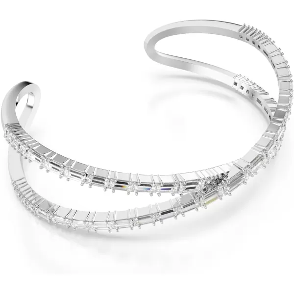 Swarovski Hyperbola Cuff Infinity Clear Rhodium FinishedSwarovski Hyperbola Cuff Infinity Clear Rhodium Finished