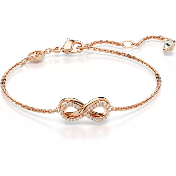 Swarovski Hyperbola set Infinity Clear Rose goldtone FinishedSwarovski Hyperbola set Infinity Clear Rose goldtone Finished