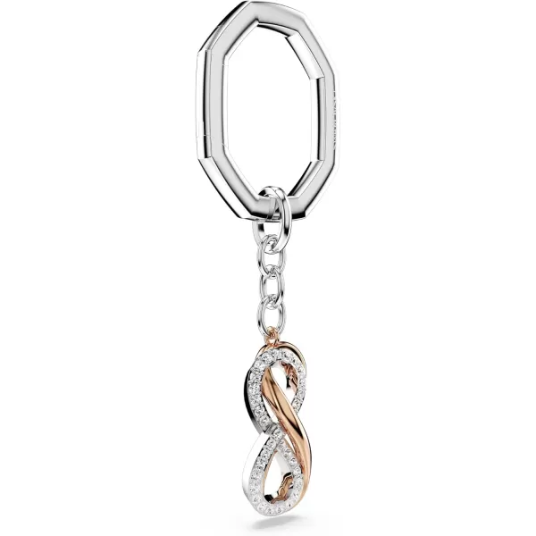 Swarovski Key ring Infinity Clear Mixed metal finishSwarovski Key ring Infinity Clear Mixed metal finish