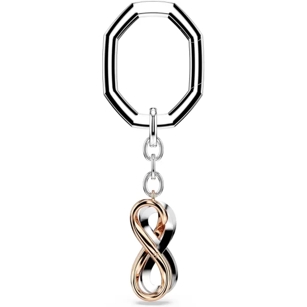 Swarovski Key ring Infinity Clear Mixed metal finishSwarovski Key ring Infinity Clear Mixed metal finish