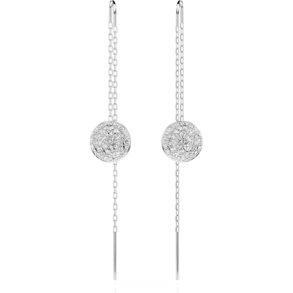 Swarovski Meteora drop earrings Clear Rhodium FinishedSwarovski Meteora drop earrings Clear Rhodium Finished