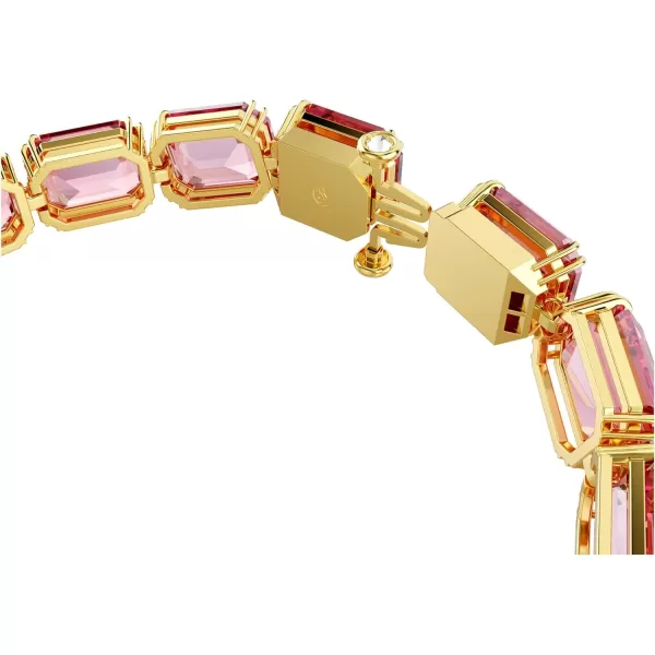 Swarovski Millenia Bracelet Octagon cut Pink Goldtone FinishedSwarovski Millenia Bracelet Octagon cut Pink Goldtone Finished