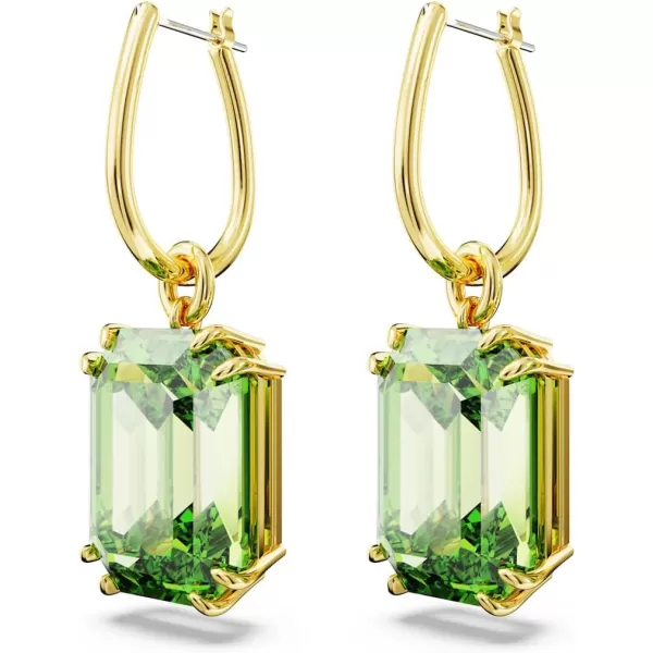 Swarovski Millenia Crystal Drop Earrings CollectionGreen