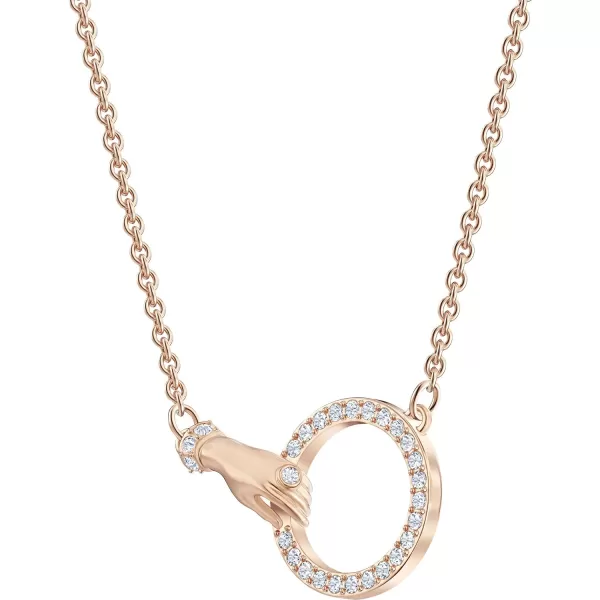 Swarovski Symbolic Crystal Jewelry Collection Rose Gold Tone FinishPendant Necklace