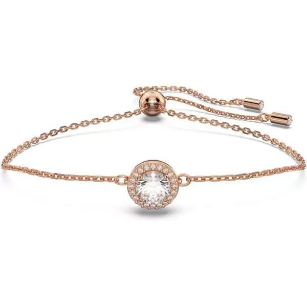 SWAROVSKI Constella Bracelet Crystal Jewelry CollectionRose GoldTone with Clear Crystals