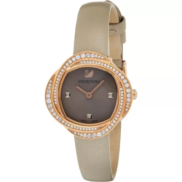 Swarovski Crystal Watch Collection Blue Crystals Black Crystals Clear CrystalsCrystal Flower