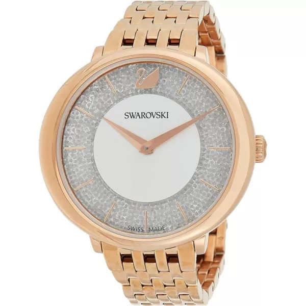 Swarovski Crystalline Crystal Watch CollectionCrystalline Chic  Rose Gold Tone