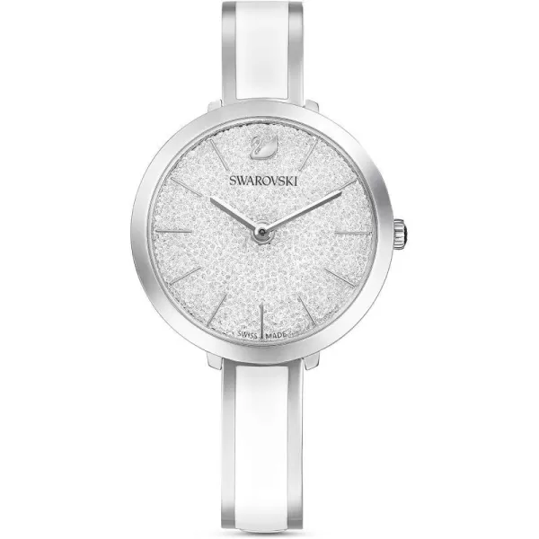 Swarovski Crystalline Crystal Watch CollectionCrystalline Delight  Silver Tone