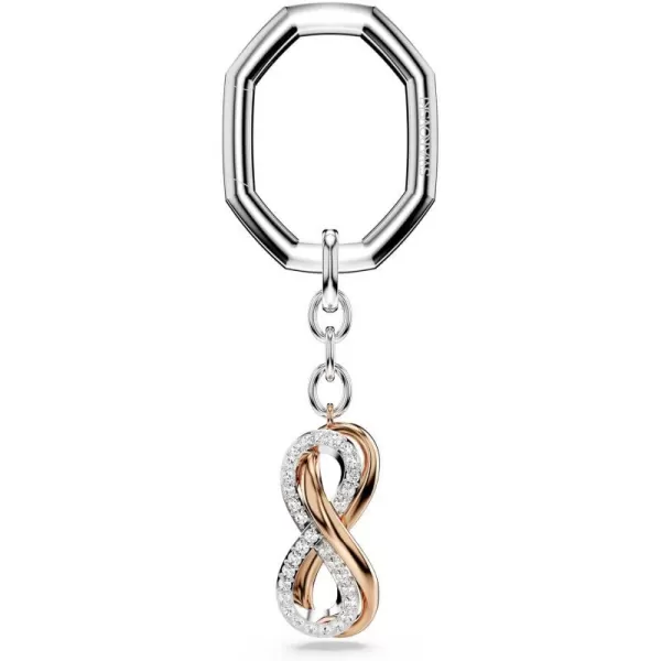 Swarovski Key ring Infinity Clear Mixed metal finishSwarovski Key ring Infinity Clear Mixed metal finish