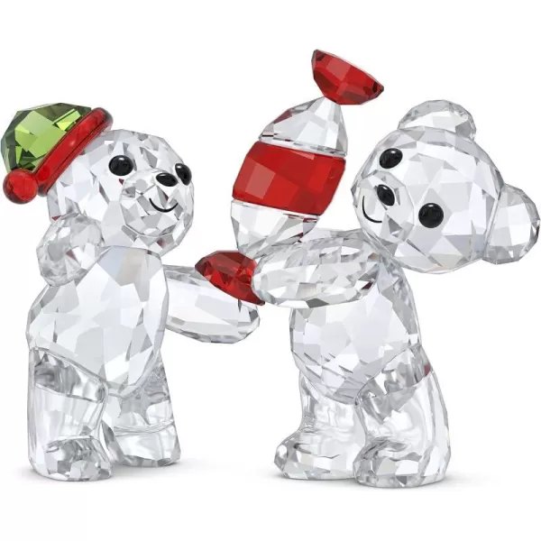 Swarovski Kris Bear UNA BearWhiteHoliday Annual Edition 2023