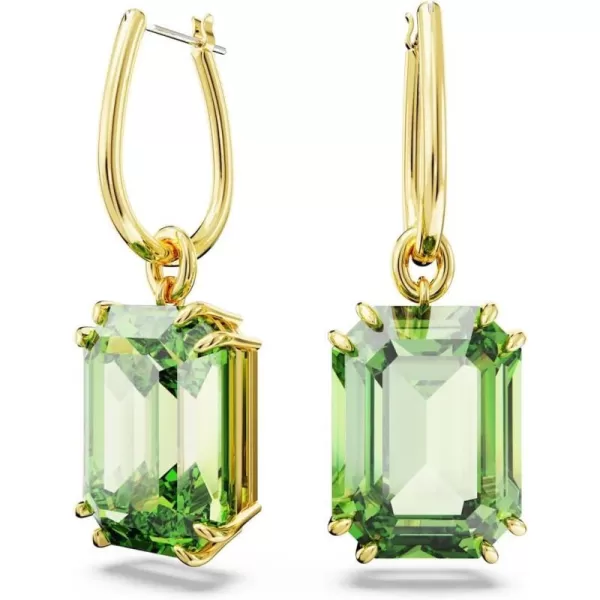 Swarovski Millenia Crystal Drop Earrings CollectionGreen