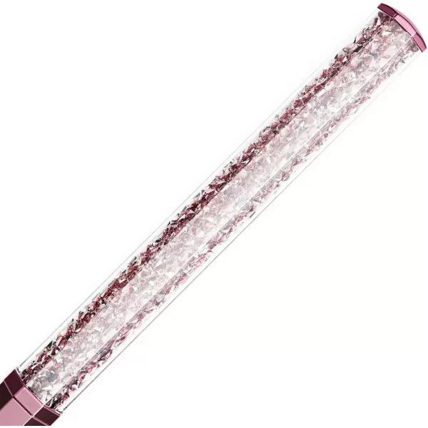 SWAROVSKI Crystalline Ballpoint Pen Chrome Finish with Light Blue Crystals and Hanging Star Charm Part of the Crystalline CollectionPink