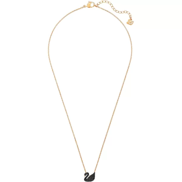 SWAROVSKI Iconic Swan Crystal Necklace Jewelry CollectionRose Gold Tone Necklace